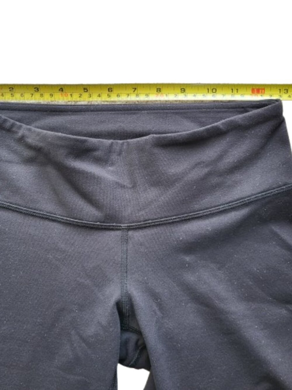 Lululemon Wunder Under Black Luon Leggings Size 6 Mid Rise Full Length - Picture 9 of 10